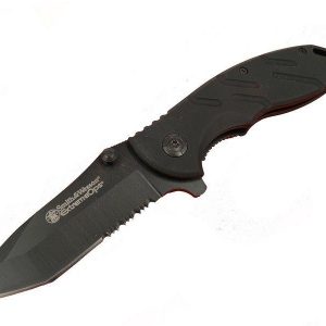 Sharpening The Smith & Wesson Extreme Ops Knife / Lansky Diamond Sharpener  